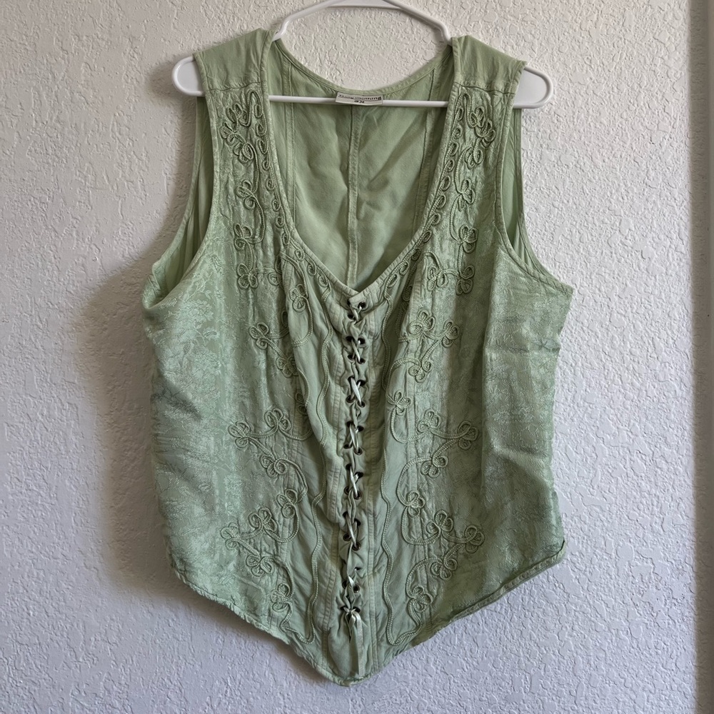 Corset style top